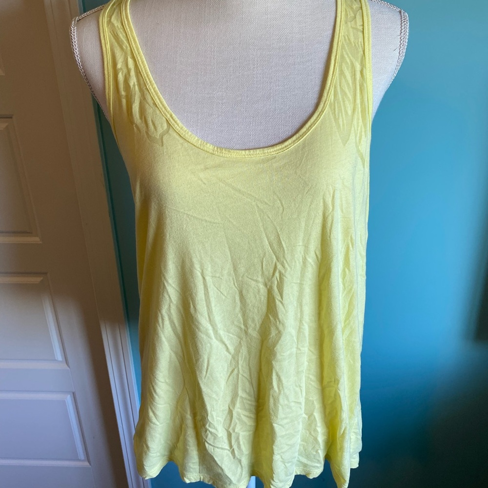 Yellow AE Tank Top